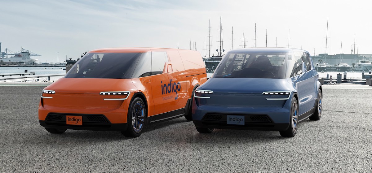 Indigo showcases new EVs for rideshare and delivery market at CES 2022