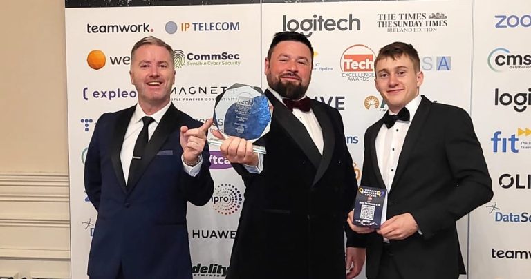 Wireless payments company JustTip scores new victory at the Tech Excellence Awards as cashless tipping goes mainstream